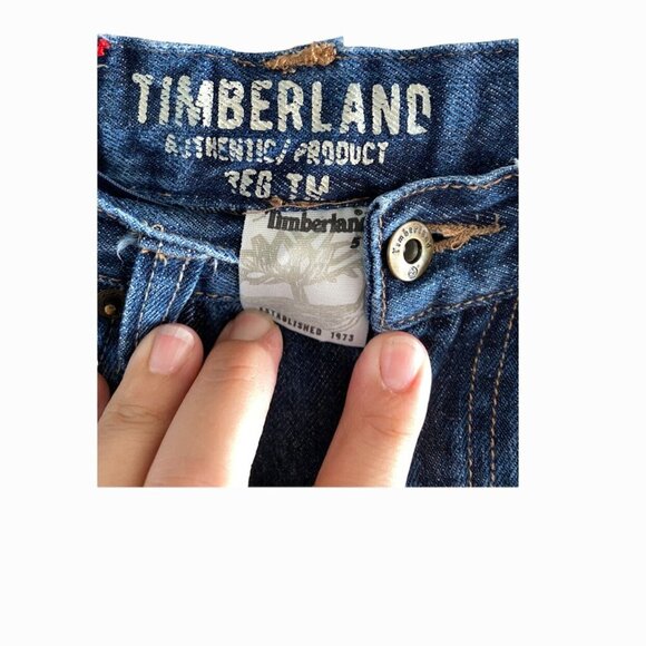 Timberland Straight Leg Jeans Size 5T - Picture 2 of 4